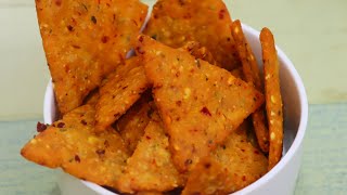 Crispy Snacks recipe  15 days Storable snacks  Evening snacks recipe  Tea Time snacks recipe [upl. by Anegroeg]