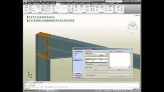 Autodesk Advance Steel  Einen Rahmeneckenanschluss erstellen [upl. by Oile644]