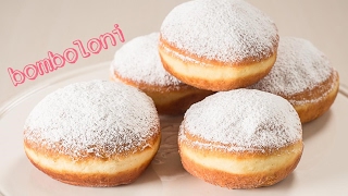 BOMBOLONI KRAPFEN ALLA NUTELLA RICETTA DI CARNEVALE ✰ [upl. by Fiel]