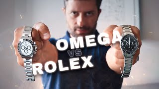 BATTLE  Rolex Daytona vs Omega Speedmaster 321 [upl. by Yrred]