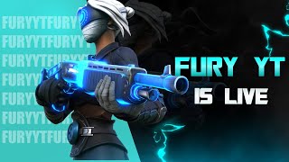 ROAD TO UNREAL RANK DAY 3  DAILY CUSTOM  FURY IS LIVE [upl. by Uah]