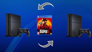 How to GAMESHARE on ps4 and play games for free [upl. by Ytinav]