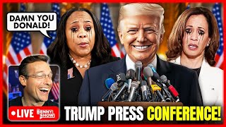 Trump Press Conference LIVE Right NOW after Judge NUKES Georgia Charges  ABC News Debate RIGGED [upl. by Funch]