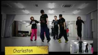 Rhythm Dance Basic Hip Hop Steps how to dance [upl. by Auston]