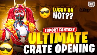 Esports Fantasy Crate Opening Pubg  Foxy Flare Set Crate Opening  Decisive Day AKM Crate Opening [upl. by Izabel51]