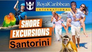 Santorini RCL Shore Excursions Royal Caribbean [upl. by Attaynek]