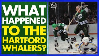 WHAT HAPPENED TO THE HARTFORD WHALERS  DEFUNCT TEAMS A SUPER QUICK HISTORY OF THE WHALERS [upl. by Yahsal254]