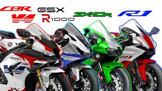 4 Best 1000cc Japanese Superbike Coming Soon In 2024 [upl. by Frans]