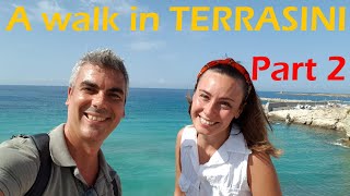 Our walk in Terrasini Sicily  Part Two  From the Mother Church to Praiola beach [upl. by Leuas]