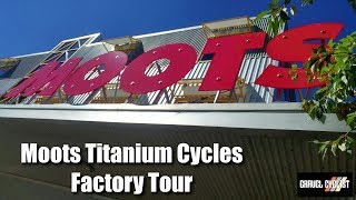 Moots Titanium Cycles Factory Tour  How They Make Their Bikes [upl. by Nosnhoj]