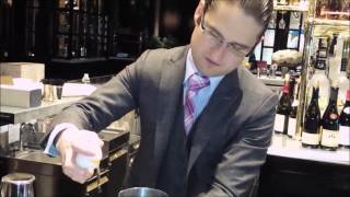 Mixologist Craig Schoettler Shakes One Up at Michael Minas Bardot Brasserie [upl. by Elay]