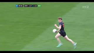 CONOR TURBITT SEALS VICTORY FOR ARMAGH  ARMAGH V KERRY  2024 ALL IRELAND FOOTBALL SEMIFINAL [upl. by Aerdnaid]