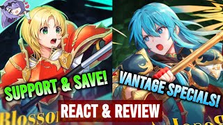 FEH Attuned EIRIKA amp Ascended AMELIA New Hero Trailer Reaction amp Review FEHeroes [upl. by Bozovich]