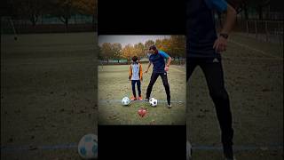 Dad vs son dribbling skill trending football messi ronaldo viral shorts [upl. by Deborah]