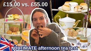 £15 vs £55 afternoon tea which is better [upl. by Nedap635]