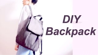 DIY Backpack  リュックサック  バックパックの作り方  手作教學  Costura  Sewing Tutorialㅣmadebyaya [upl. by Conrado]