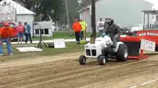 Flyin Bolens Jet turbine engine powered pulling garden tractor [upl. by Joliet372]