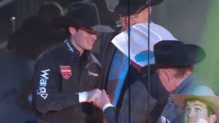 Ky Hamilton 2023 PRCA Bull Riding Champion [upl. by Aleet]