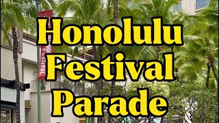 Honolulu Festival Parade 2024 Highlights [upl. by Eva]