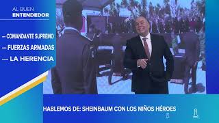 Sheinbaum con los Niños Héroes  albuenentendedor [upl. by Fahy]