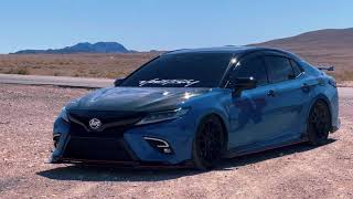 Here is 🔥airwictrd TRD Toyota Camry Cavalry Blue 2022 2023 cinematic edit toyota trd camry [upl. by Lewie]