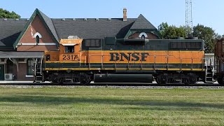 BNSF 514 2317 ChathamKent On Sept 12 24 [upl. by Acinorav252]