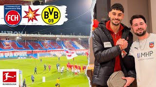 1 FC HEIDENHEIM vs BORUSSIA DORTMUND  Stadionvlog ⚪️🔴🔵 Ich treffe unsere Spieler 🤩  S7EVEN [upl. by Mita]