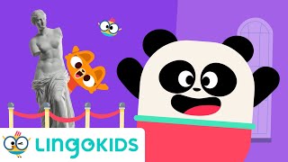 VISITING THE MUSEUM SONG 🏺🎶 Museum for kids  Kids Songs  Lingokids [upl. by Attwood]