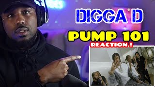 Digga D X StillBrickin  Pump 101  Reaction 🇬🇧🐐 HoodieQReacts [upl. by Lucho806]