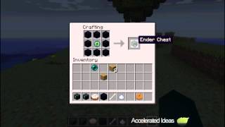 How to Craft an Ender Chest in Minecraft [upl. by Bremble]