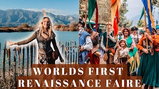 Visiting the Worlds First Renaissance Faire Irwindale CA ⚔️ [upl. by Dorweiler]