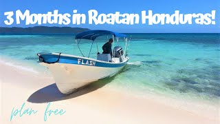 ROATAN TRAVEL HONDURAS we lived there for 3 months Travel Deeper [upl. by Lalita]