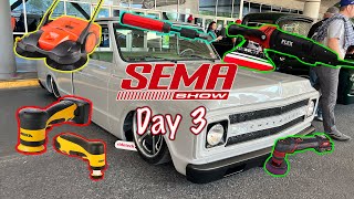 Best Tools at SEMA Show 2023  Day 3 FLEX Mirka Walcom Shaviv [upl. by Neddy]