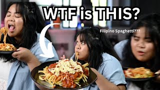 What is Filipino Spaghetti and Why is there a Filipino Spaghetti [upl. by Nyrb]