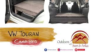 VW Touran Camper  Part 1  Mini Vanlife [upl. by Redd31]