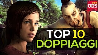 Top 10 DOPPIAGGI nei Videogiochi feat Gian di ODS [upl. by Asile504]