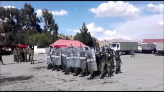 Curso de corresponsales militares del Ejército Instrucción sobre conflictos sociales [upl. by Onirefes]