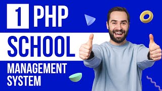 Best school management system project in PHP with source code [upl. by Ydnat]