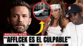 💥BEN AFFLECK DETENIDO por la POLICÍA tras REVELARSE lo que hizo JLo y DIDDY COMB [upl. by Zerep]