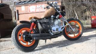 1986 Yamaha XV1100 Cheap Bobber Build [upl. by Adina]