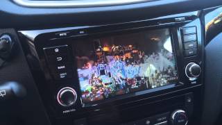 Gps android 42 Nissan qashqaiGpstvdvdwifiCarPlay 2015 [upl. by Broucek]