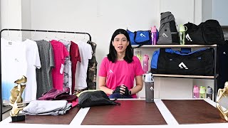 WOMEN ACTIVE WEAR COLLECTION  TRY ON  ALAYCO [upl. by Annaili]