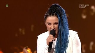 The Voice of Poland V  Natalia Lubrano  quotLove Runs Outquot  LIVE 2 [upl. by Nivad]