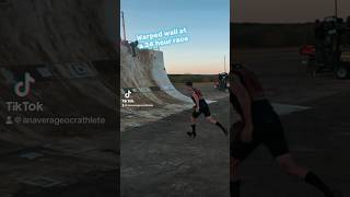 Warped wall at a 24 hour race ocr toughmudder obstaclerace race obstacle racing [upl. by Nevek]