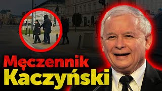 Męczennik Kaczyński Prezes PiS szuka okazji aby zostać ofiarą ataku Prowokuje zajścia [upl. by Suhail213]