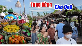 428 Khám Phá CHỢ QUÊ CÙ LAO  Thưởng Thức Nhiều Món Ăn Đặc Sản Quê Hương ĐỒNG THÁP nhungdangcc [upl. by Rockie]