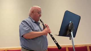 Gerechter Gott ach rechnest du Mark Biggam oboe David Pegg piano [upl. by Affer]