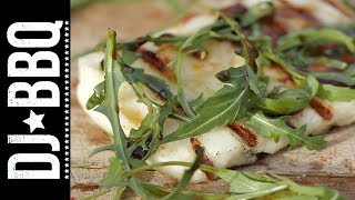 Grilled Halloumi from Planet Cheeseatron  DJ BBQ [upl. by Ehcropal]