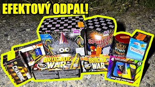 VELKÝ ODPAL EFEKTOVÉ PYROTECHNIKY [upl. by Eelegna]