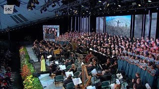 Christopher Tin Conducts quotBaba Yetuquot Live at Llangollen [upl. by Ayk122]